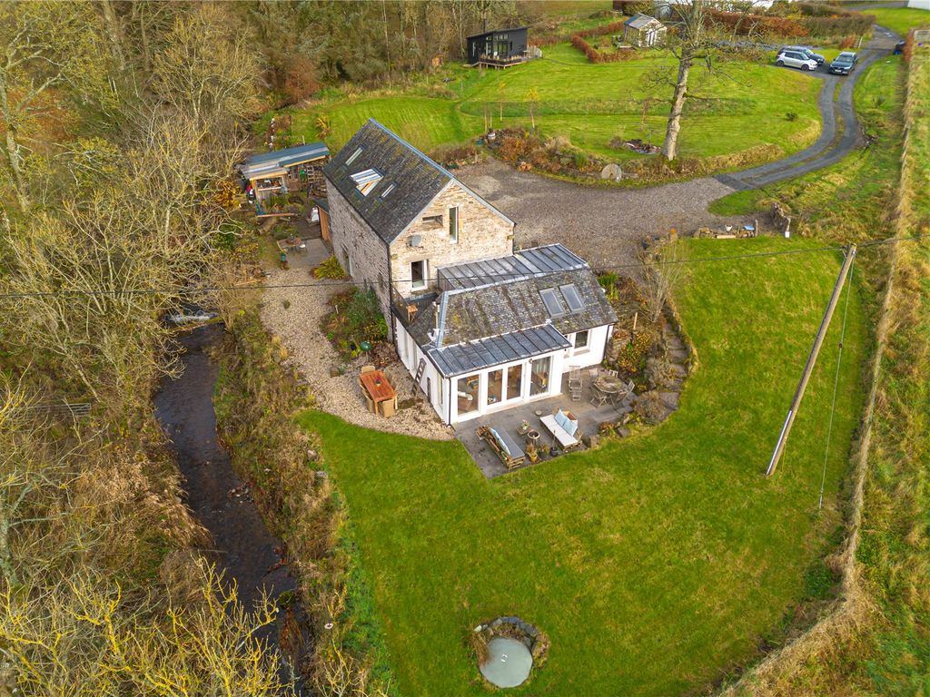 4 bed detached house for sale in The Mill House, Thornhill, Stirling, Stirlingshire FK8, £