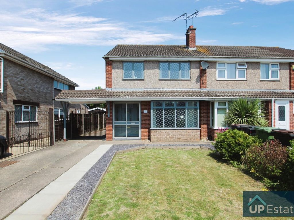 3 bed semidetached house for sale in Kirkstone Road, Bedworth CV12, £