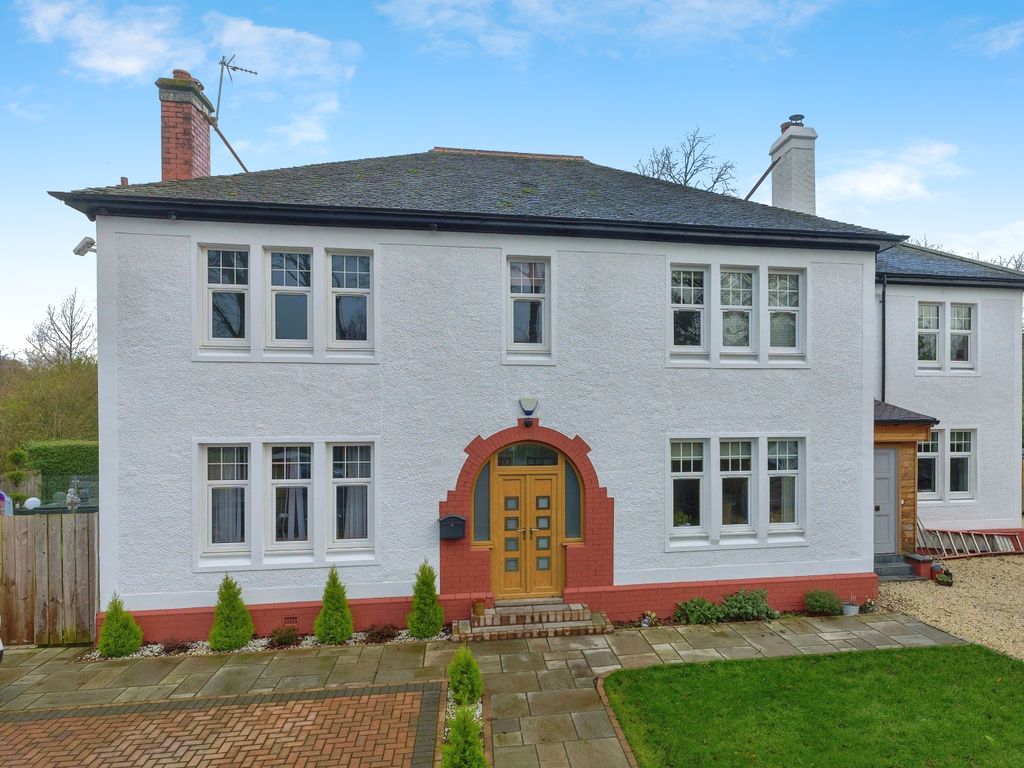 4 bed detached house for sale in Dumbreck Road, Glasgow G41, £385,000