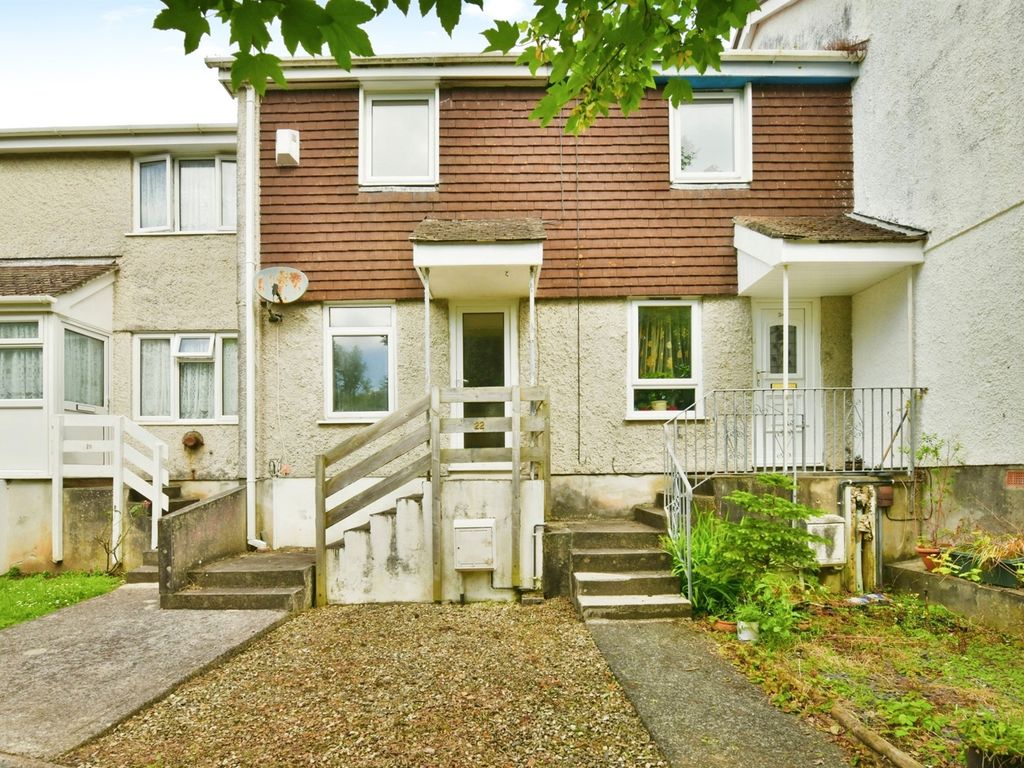 2 bed terraced house for sale in Jackson Close, Plymouth PL5, £150,000