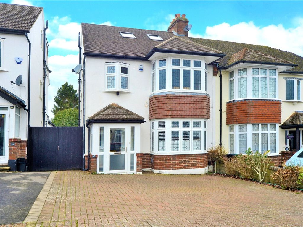5 bed semidetached house for sale in Wilmot Way, Banstead, Surrey SM7