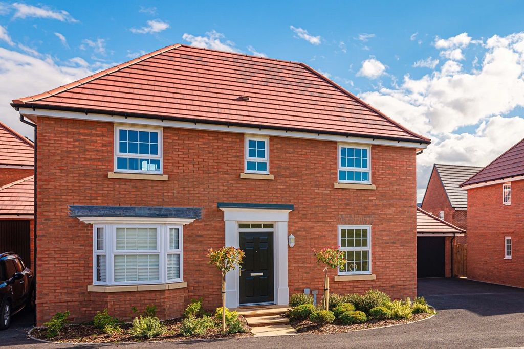 New home, 4 bed detached house for sale in "Bradgate" at Pye Green Road