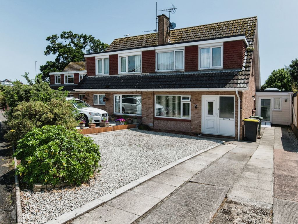 4 bed semidetached house for sale in Elm Grove Drive, Dawlish, Devon