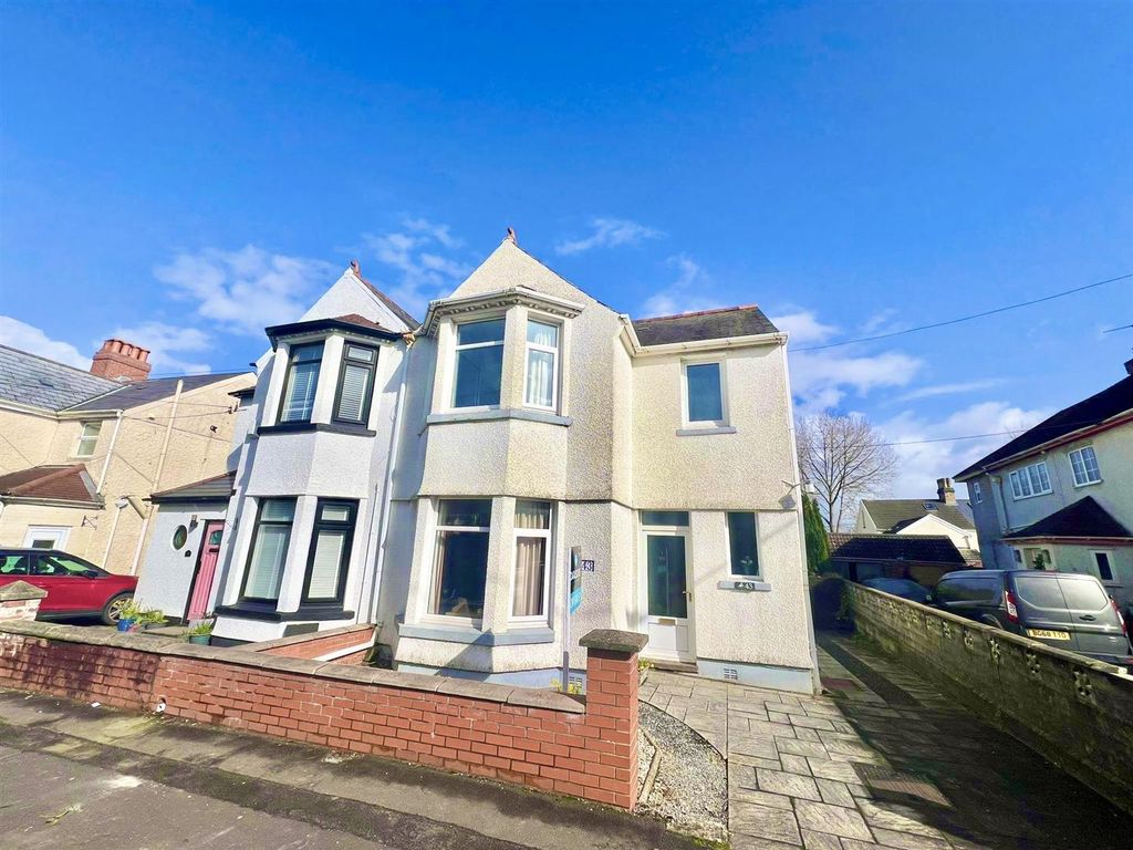 3 bed semidetached house for sale in Cecil Road, Gowerton, Swansea SA4