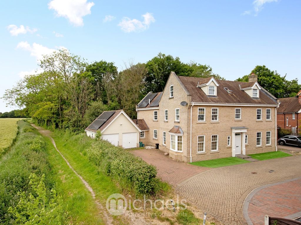 7 bed detached house for sale in Jubilee Meadow, Eight Ash Green