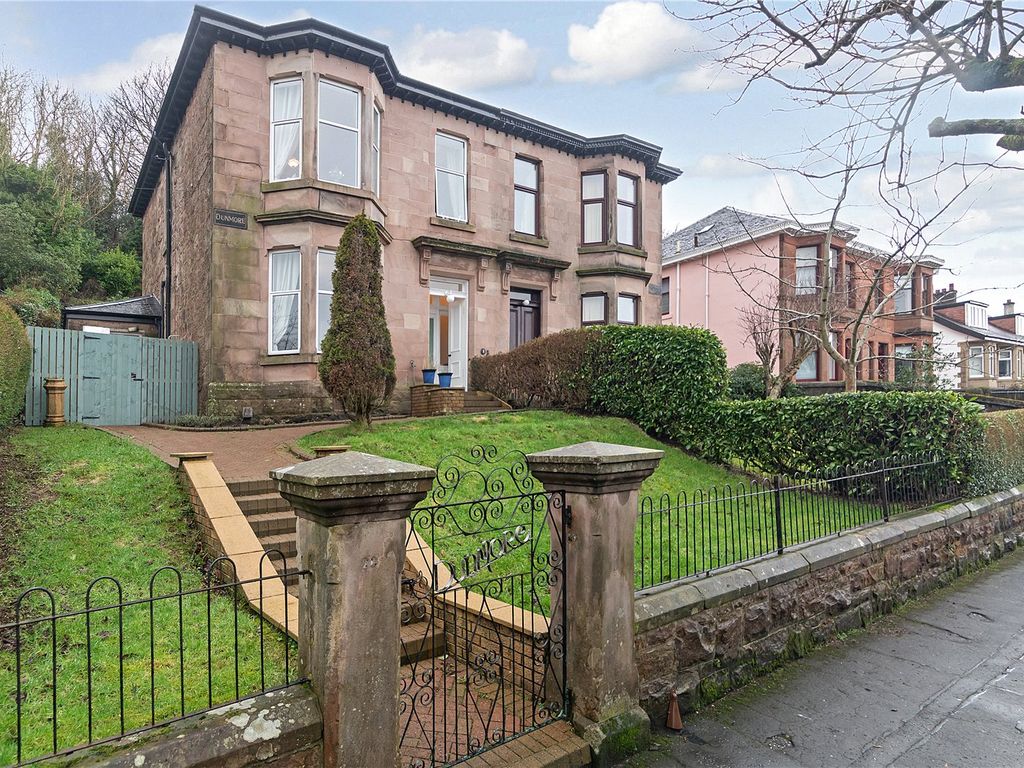 4 bed semidetached house for sale in Broomberry Drive, Gourock