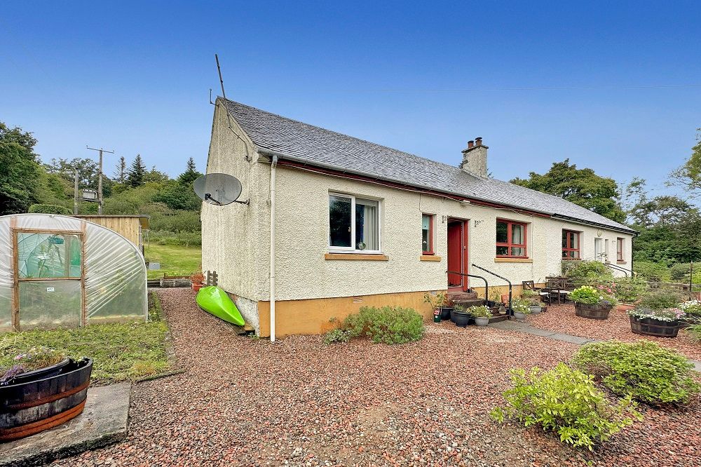 2 bed semidetached bungalow for sale in Anaheilt, Strontian, Acharacle