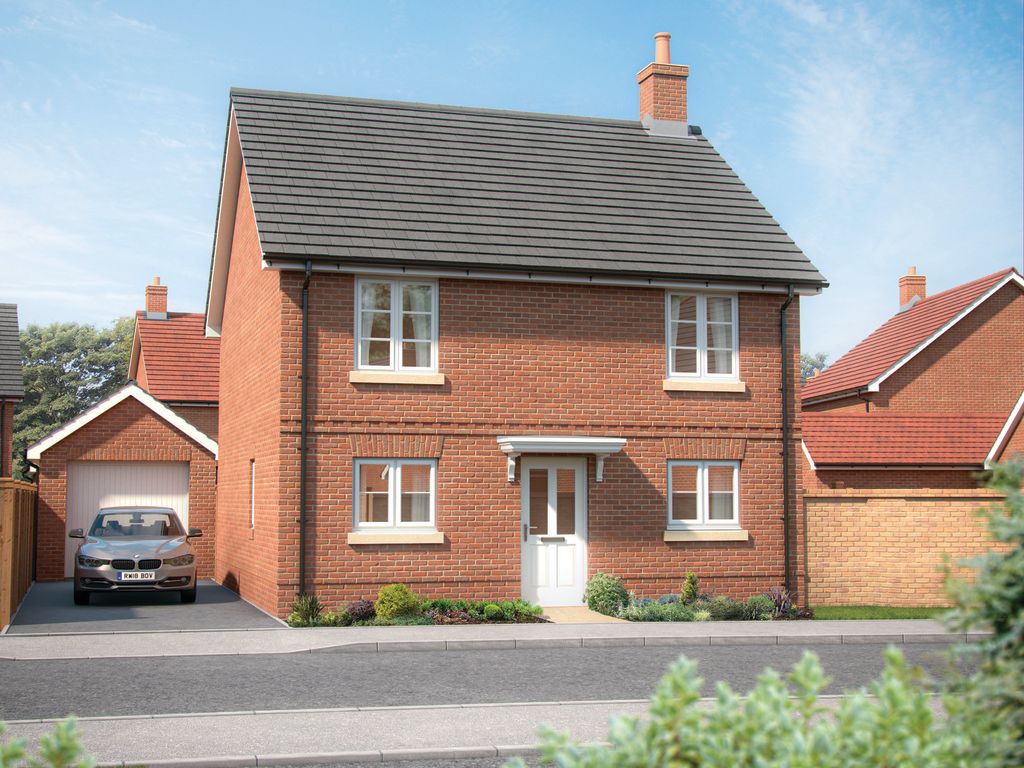 New home, 4 bed detached house for sale in "The Buxton" at Coldharbour Road, Northfleet