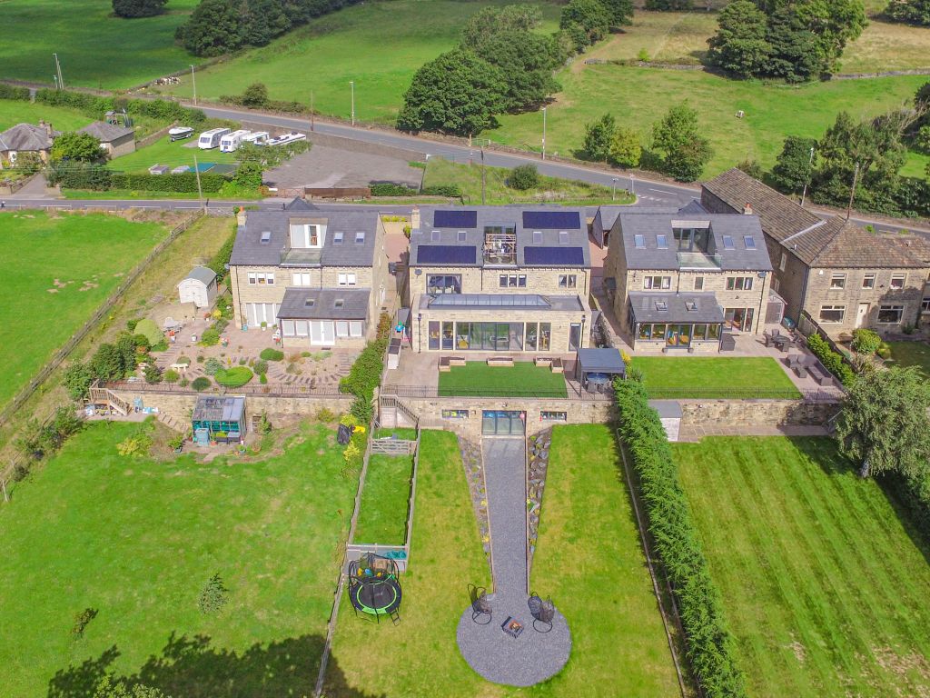 6 bed detached house for sale in Far Syke, Branch Road, Greetland HX4