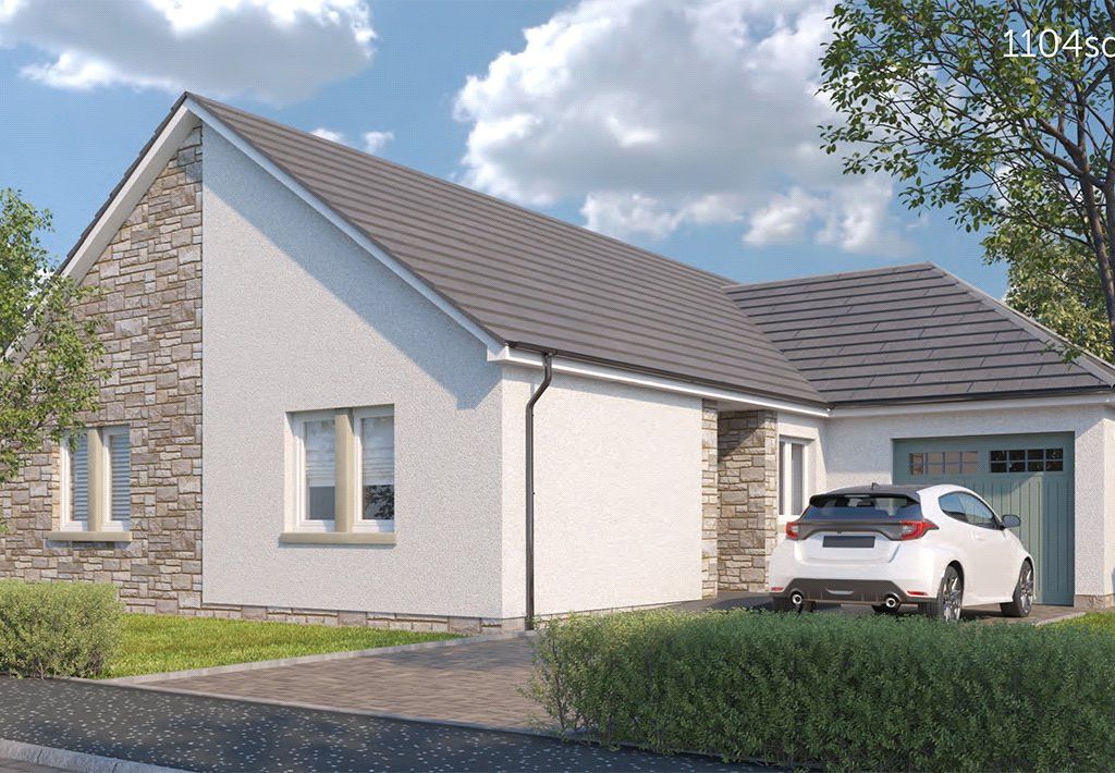 New home, 3 bed bungalow for sale in Annathill, Campsie View