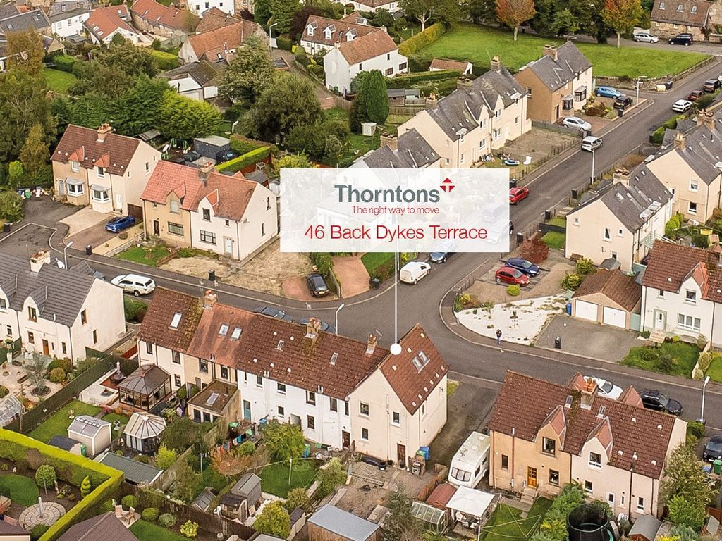 3 bed terraced house for sale in Back Dykes Terrace, Falkland, Cupar