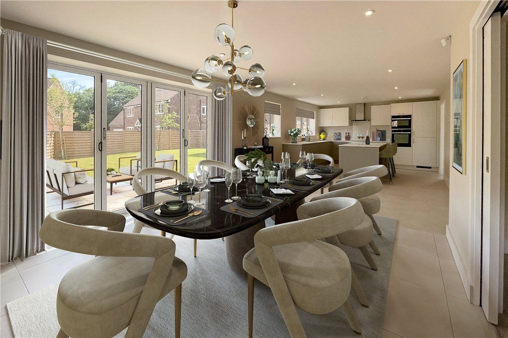 New home, 4 bed detached house for sale in Fox Heath Gardens, Cane End