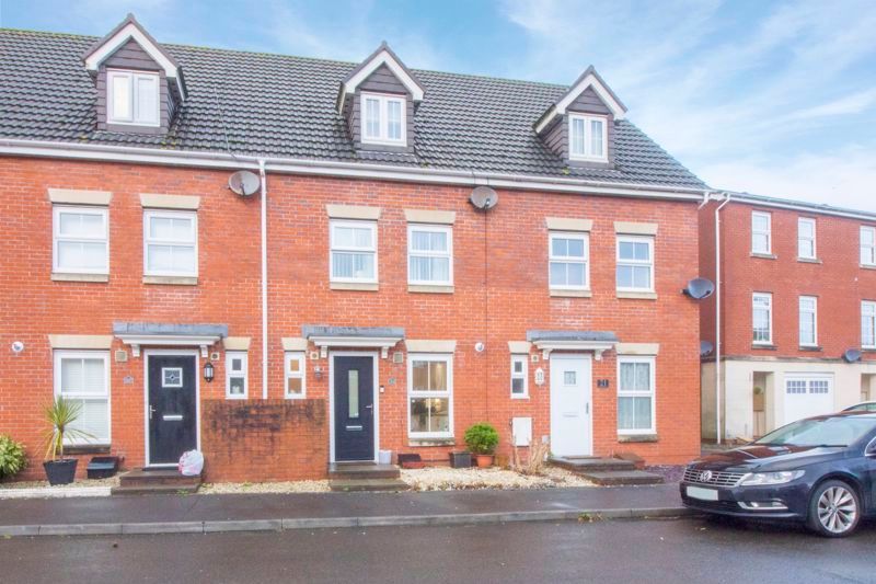 3 bed terraced house for sale in Brigantine Way, Duffryn, Newport NP10