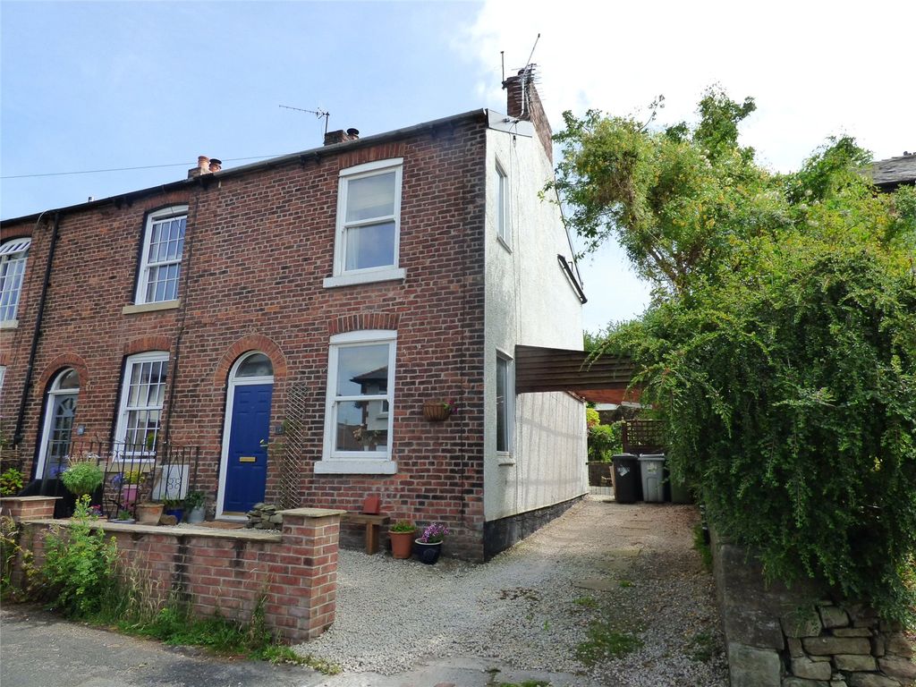 3 bed end terrace house for sale in Hollinwood Road, Disley, Stockport