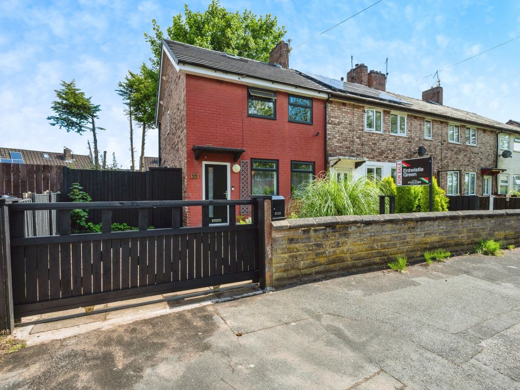 3 bed end terrace house for sale in Lathum Close, Prescot, Merseyside