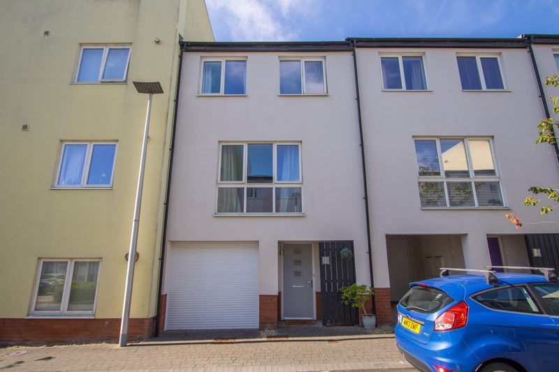 4 bed terraced house for sale in Gibson Way, Penarth CF64, £420,000