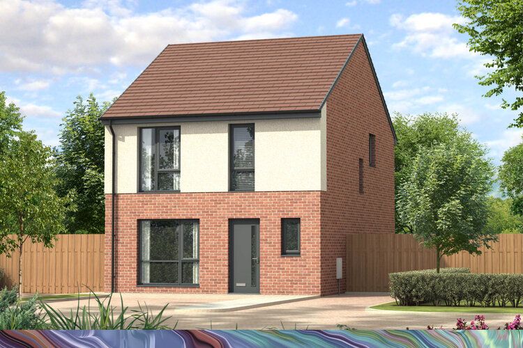 New home, 4 bed semidetached house for sale in Weetwood Road, Wooler