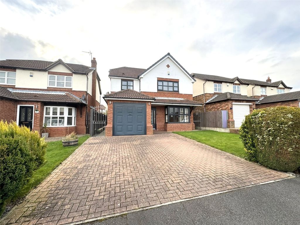 3 bed detached house for sale in Stewart Drive, Wingate, Durham TS28, £