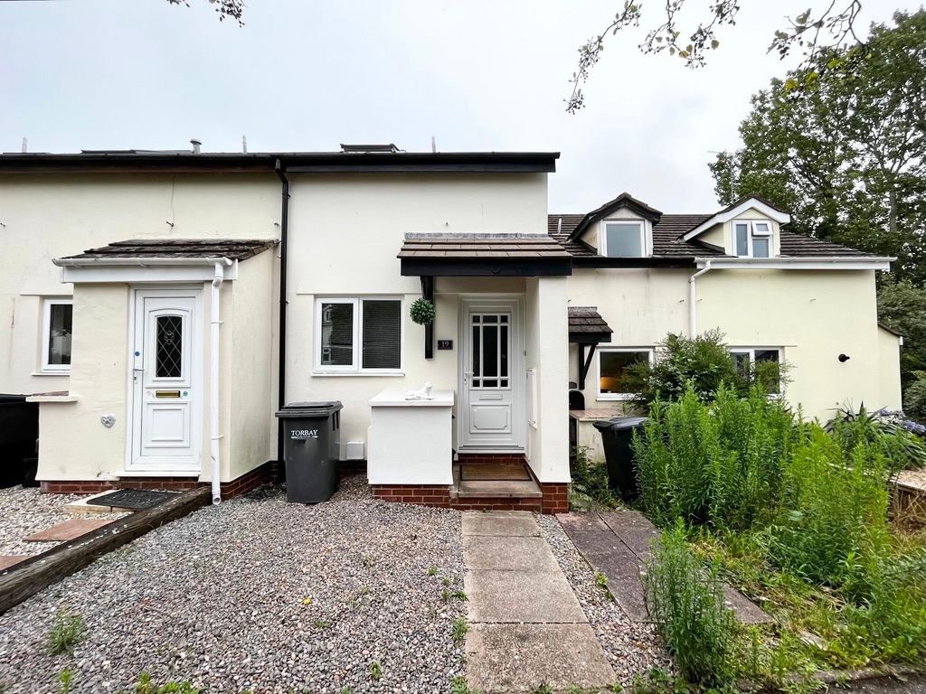1 bed terraced house for sale in Venford Close, Paignton TQ4, £179,950