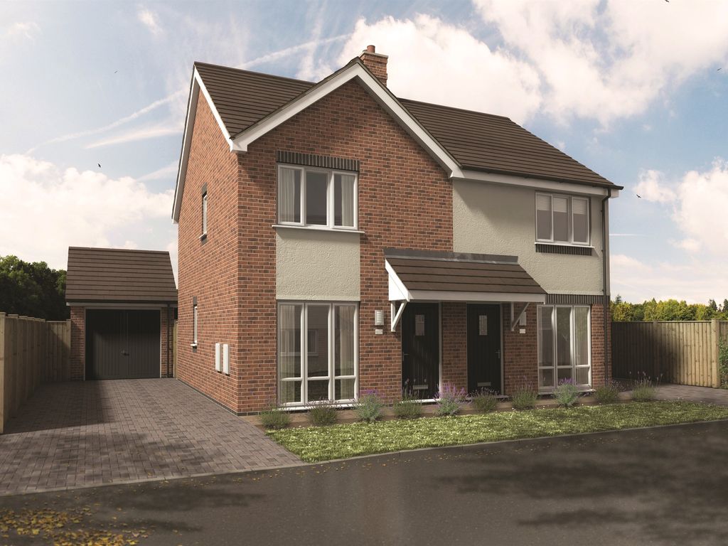 New home, 2 bed semidetached house for sale in Kingsview Meadow, Coton
