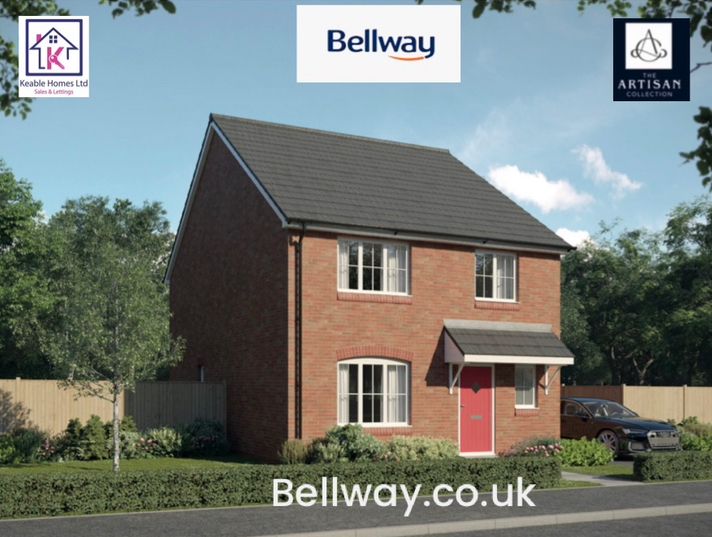 New home, 4 bed detached house for sale in Pye Green Road, Hednesford