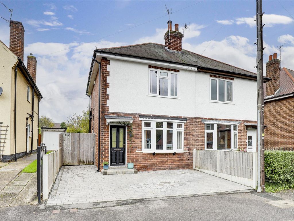 2 bed semidetached house for sale in Broxtowe Drive, Hucknall, Nottinghamshire NG15 Zoopla