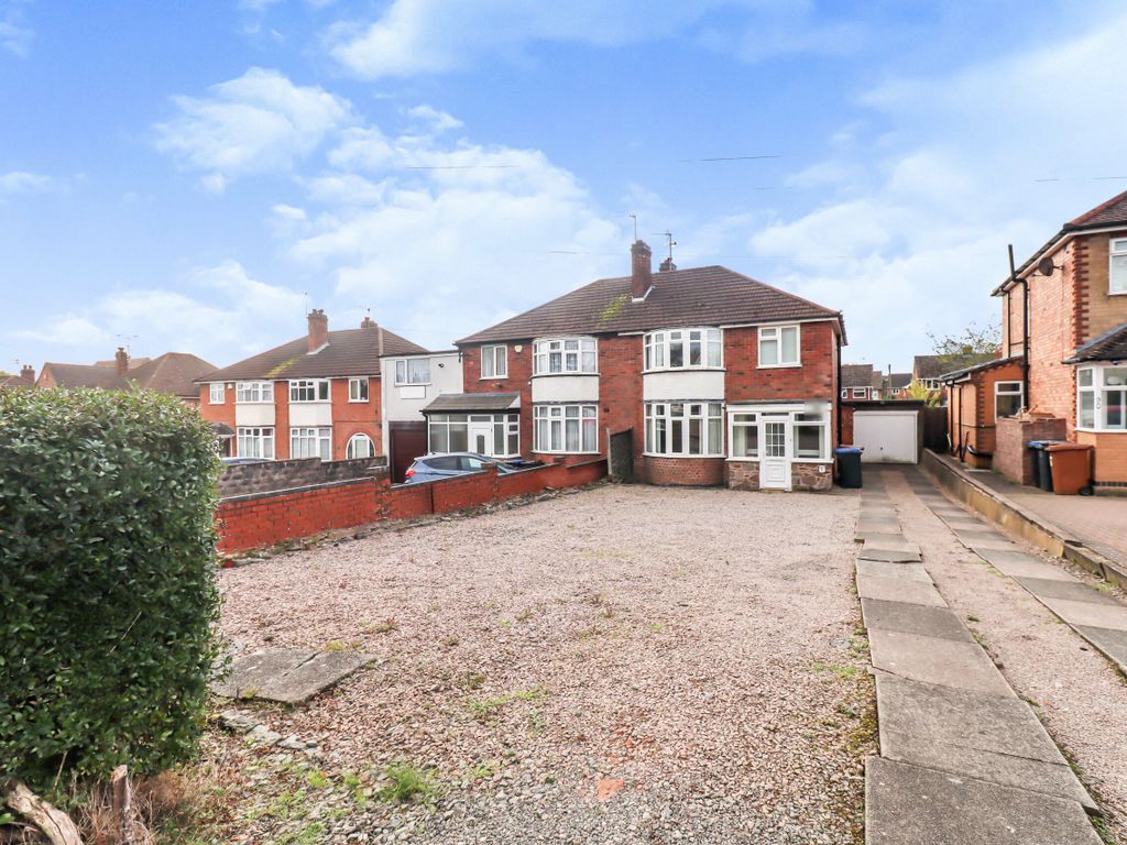3 bed semidetached house for sale in Leicester Road, Groby, Leicester