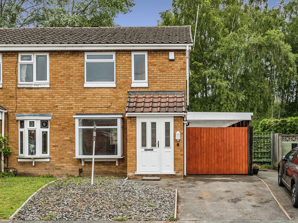 2 bed semidetached house for sale in Warren Close, Tipton, West