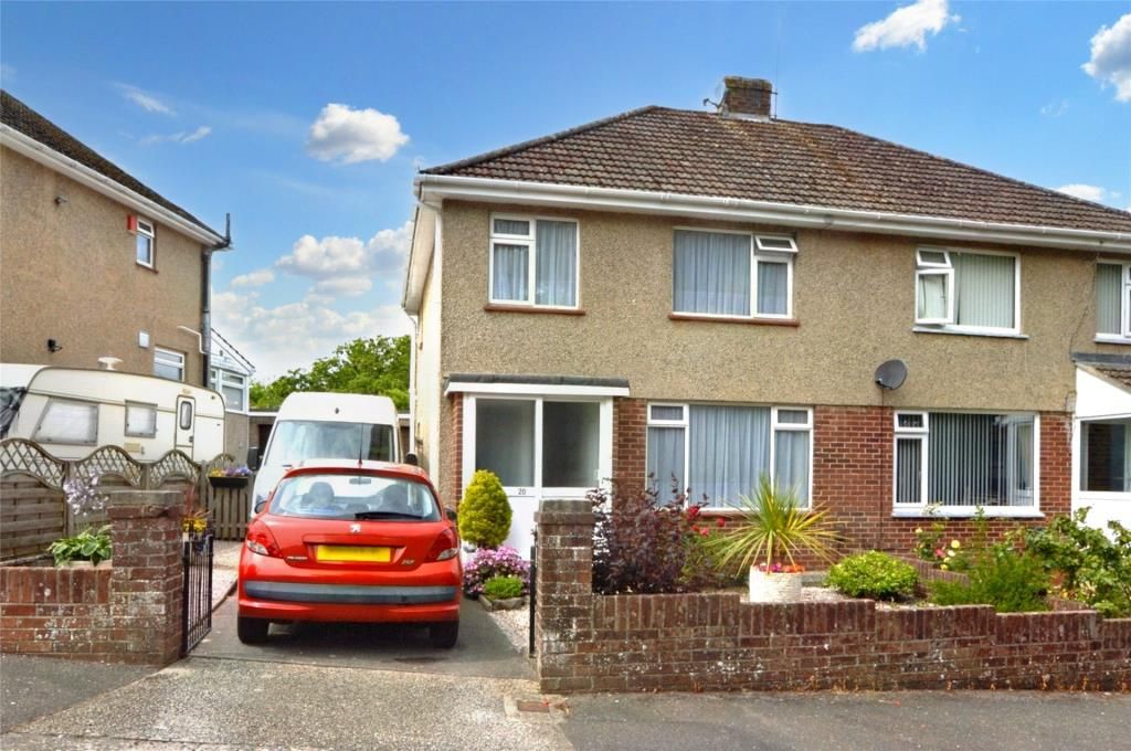 3 bed semidetached house for sale in Oak Park Avenue, Shiphay, Torquay