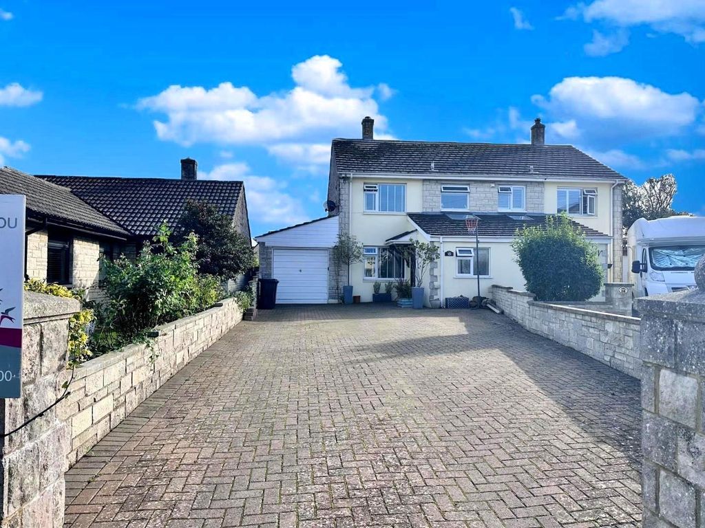 4 bed semidetached house for sale in Randall Close, Chickerell