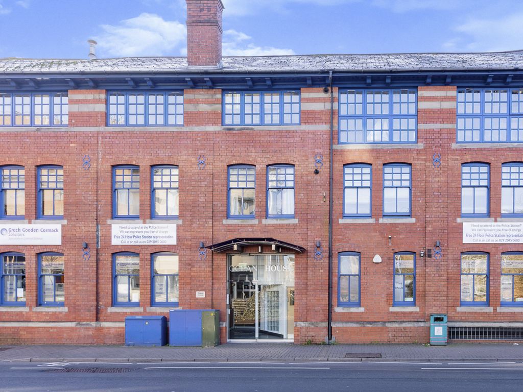 1 bed flat for sale in Ocean House, Clarence Road, Cardiff, Caerdydd