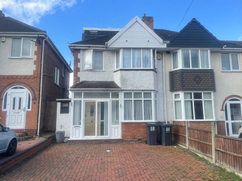 4 bed semidetached house for sale in Elmcroft Road, Birmingham, West