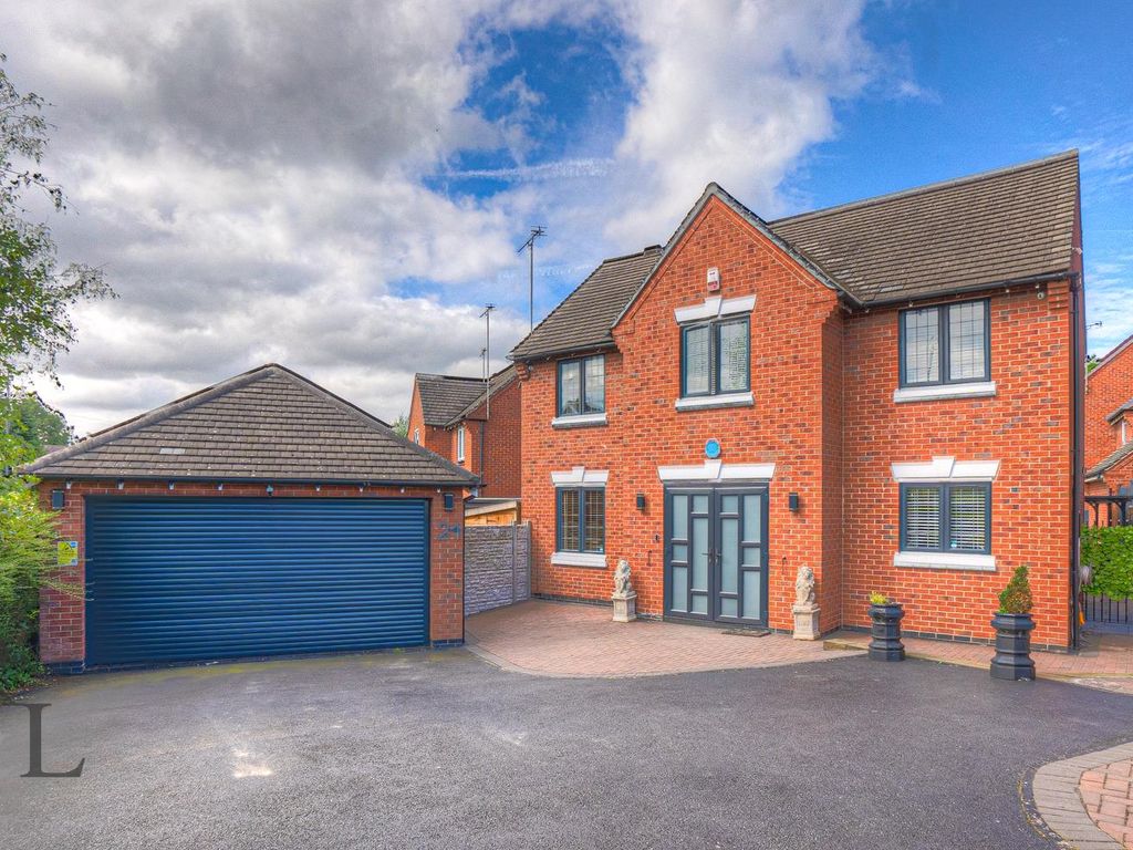 4 bed detached house for sale in Buckingham Drive, Church Gresley