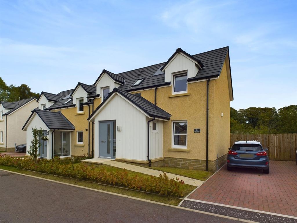 3 bed semidetached house for sale in 5 Strathmore Gardens, Newtyle