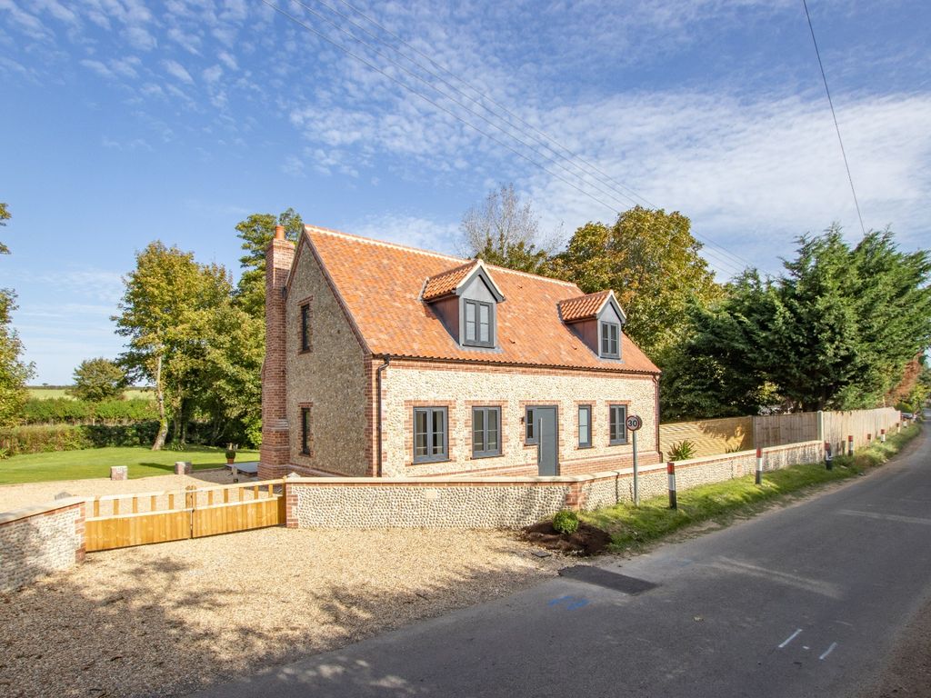 4 bed detached house for sale in Langham Road, Binham, Fakenham NR21, £