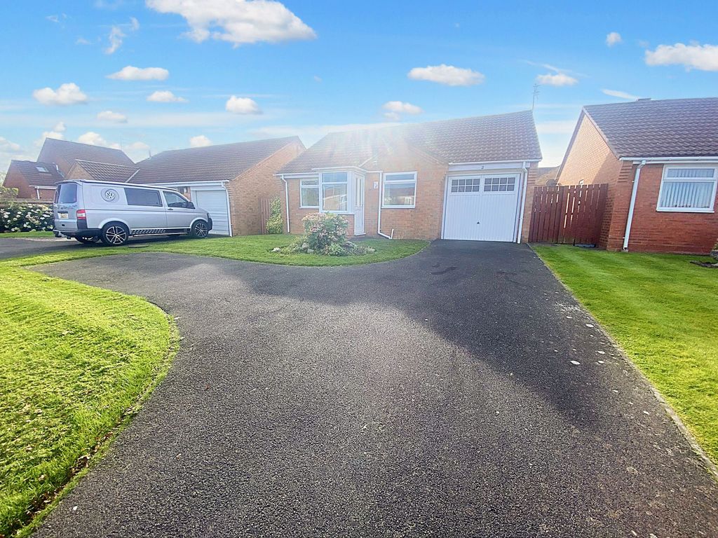 2 bed bungalow for sale in Bowmont Drive, Cramlington NE23, £250,000