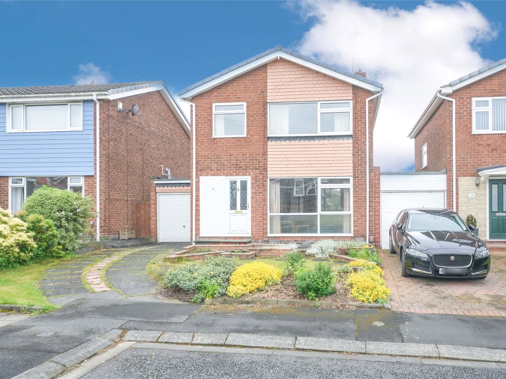 3 bed detached house for sale in Eden Close, Chapel House, Newcastle