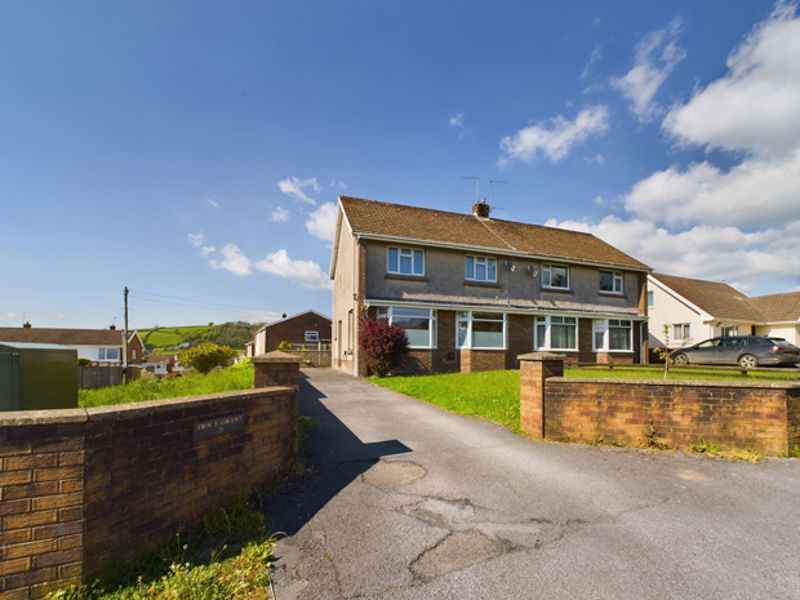 3 bed semidetached house for sale in College Road, Carmarthen SA31