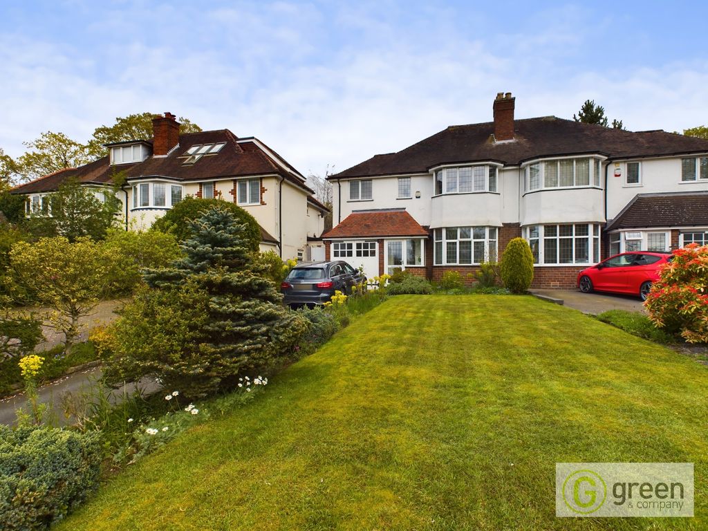 3 bed semidetached house for sale in Bedford Road, Sutton Coldfield