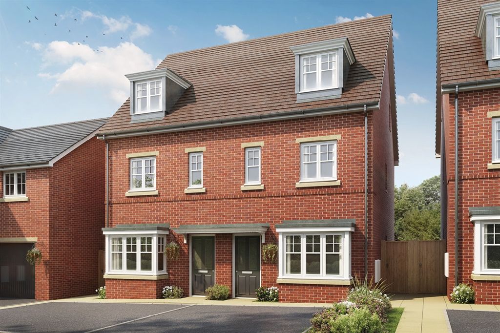 New home, 3 bed property for sale in "The Redwood" at Croston Road
