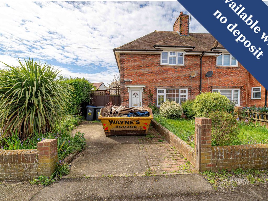 2 bed semidetached house to rent in The Elms, Hersden CT3, £1,100 pcm