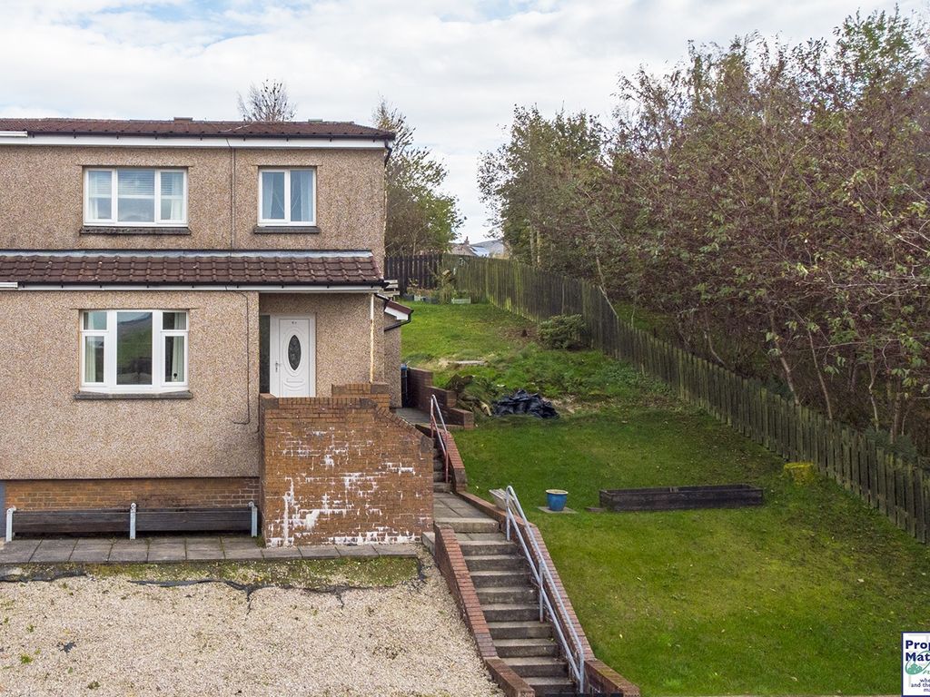 3 bed semidetached house for sale in Mounthope Terrace, New Cumnock