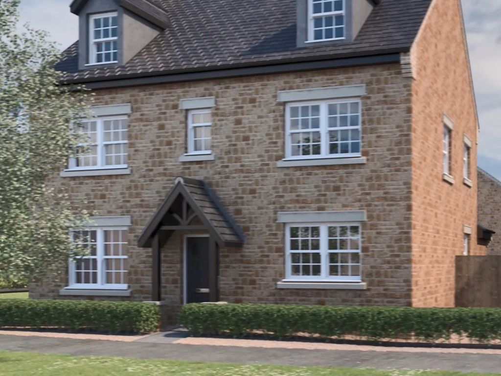 New home, 5 bed detached house for sale in "The Yew" at Turnberry Lane, Collingtree, Northampton