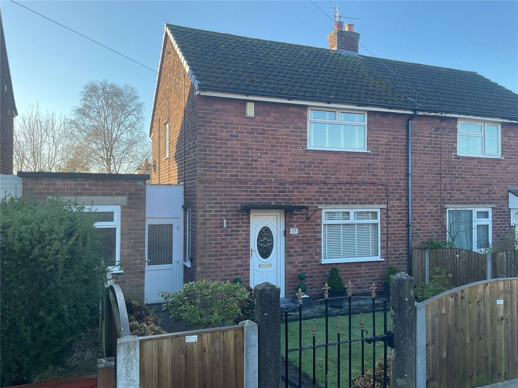 2 bed semidetached house for sale in Carver Road, Marple, Stockport