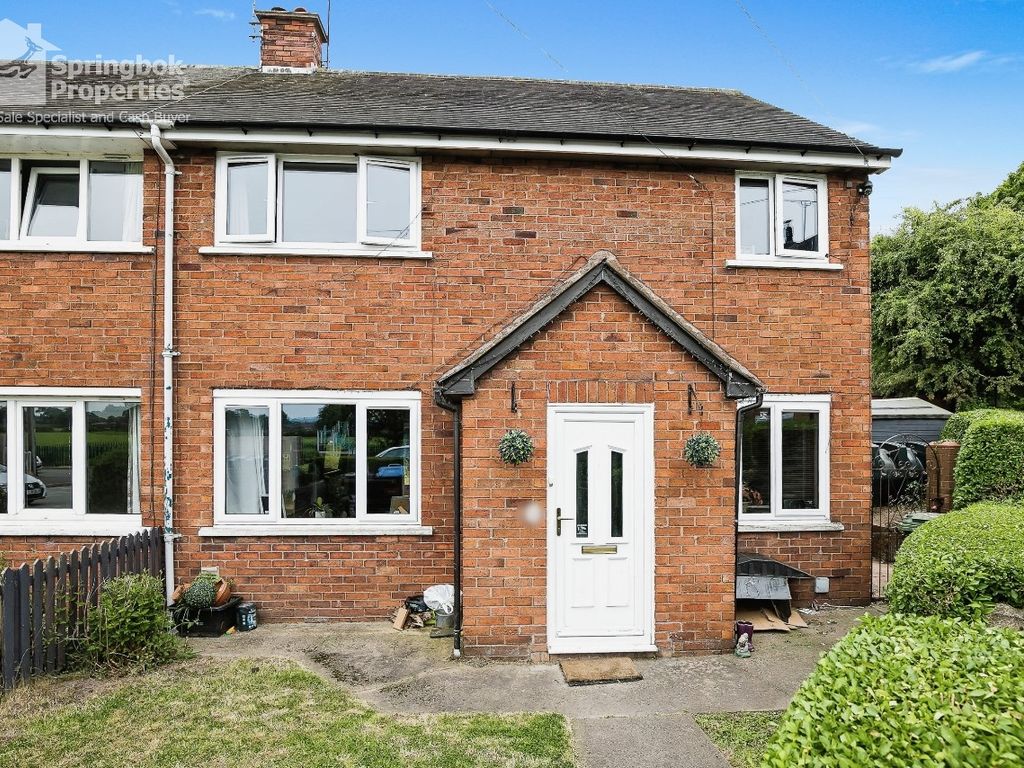 3 bed terraced house for sale in Greenfields, Burton, Rossett, Wrexham
