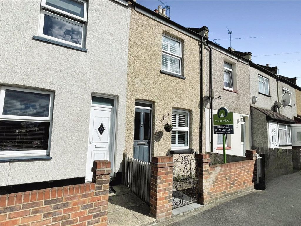 2 bed terraced house for sale in Waldeck Road, Dartford, Kent DA1, £