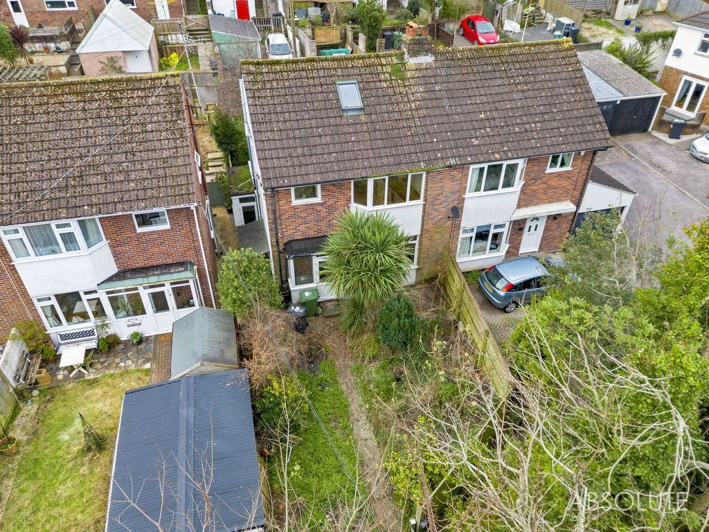 3 bed semidetached house for sale in Brimley Drive, Teignmouth TQ14, £