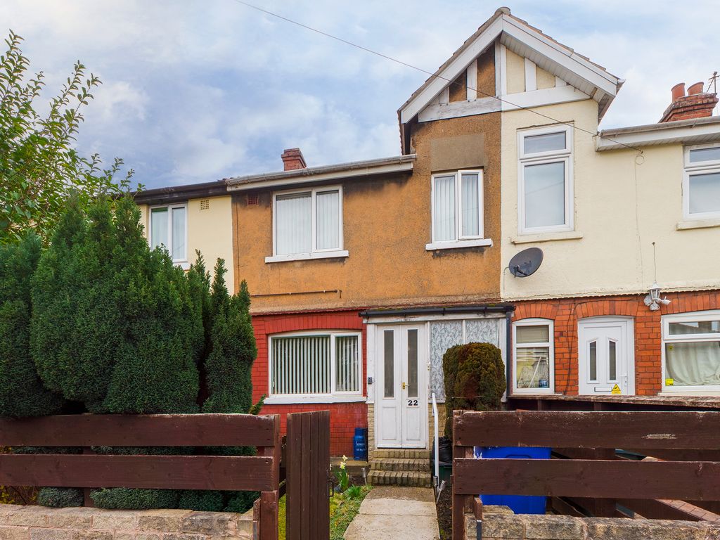 3 bed terraced house for sale in Wellington Road, Edlington, Doncaster