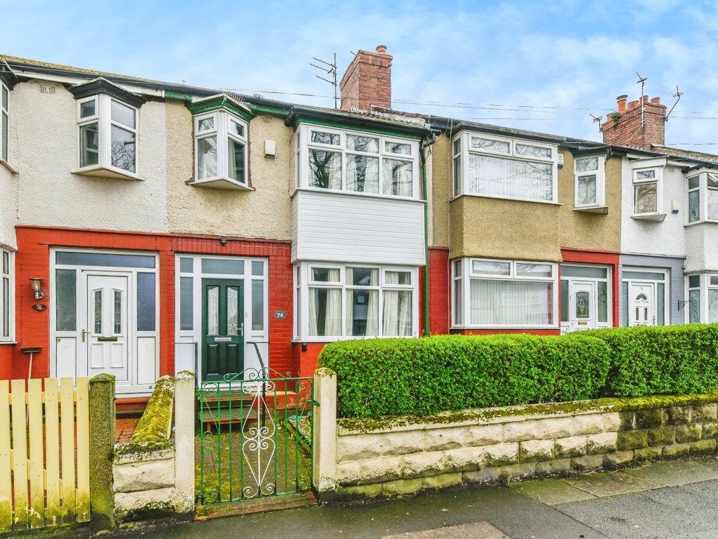 3 bed terraced house for sale in Oakhill Road, Old Swan, Liverpool, Merseyside L13, £145,000