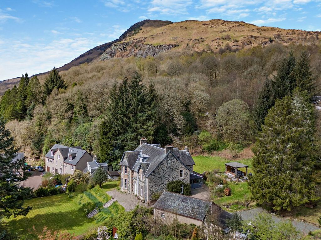 7 bed detached house for sale in Trossachs Road, Aberfoyle, Stirling, Stirlingshire FK8, £